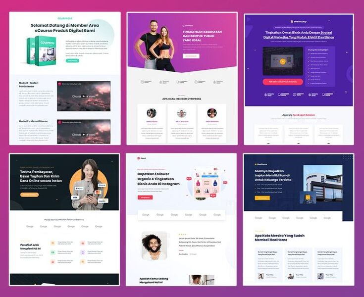 700 Landing Pages Bundle Elementor 1